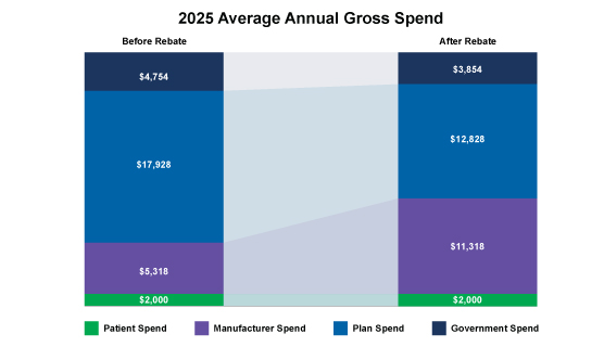 2025 Avg Annual Gross Spend